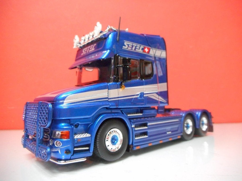 TEKNO SCANIA TORPEDO SETEC, ZWITSERLAND 88243, Ophalen of Verzenden, Nieuw, Bus of Vrachtwagen, Tekno
