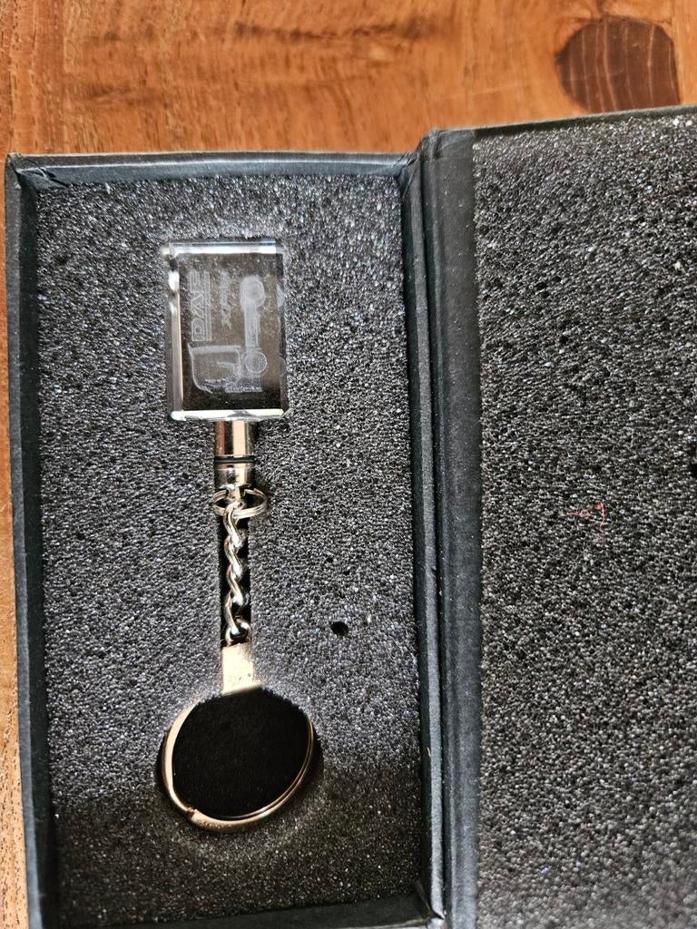 DAF XF Kristallen Sleutelhanger in Geschenkdoos, Ophalen of Verzenden, Nieuw, Transport