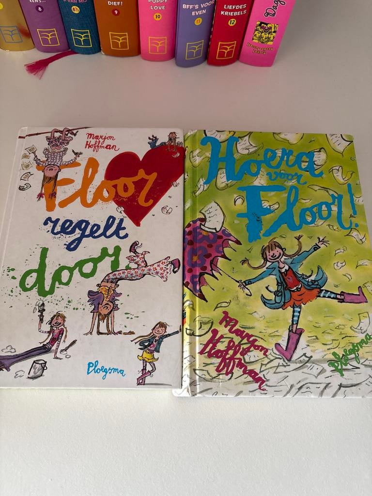 Twee boeken van de regels van Floor, Ophalen of Verzenden, Gelezen, Fictie algemeen