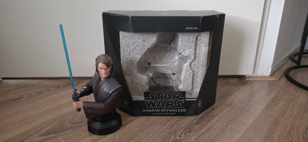 Star Wars Anakin Skywalker Buste Gentle Giant, Verzamelen, Ophalen of Verzenden, Zo goed als nieuw, Beeldje of Buste