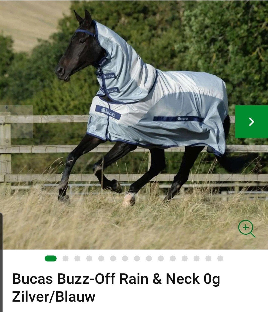 Bucas buzz off fain en neck 0gr, Dieren en Toebehoren, Paarden en Pony's | Dekens en Dekjes, Ophalen of Verzenden, Nieuw
