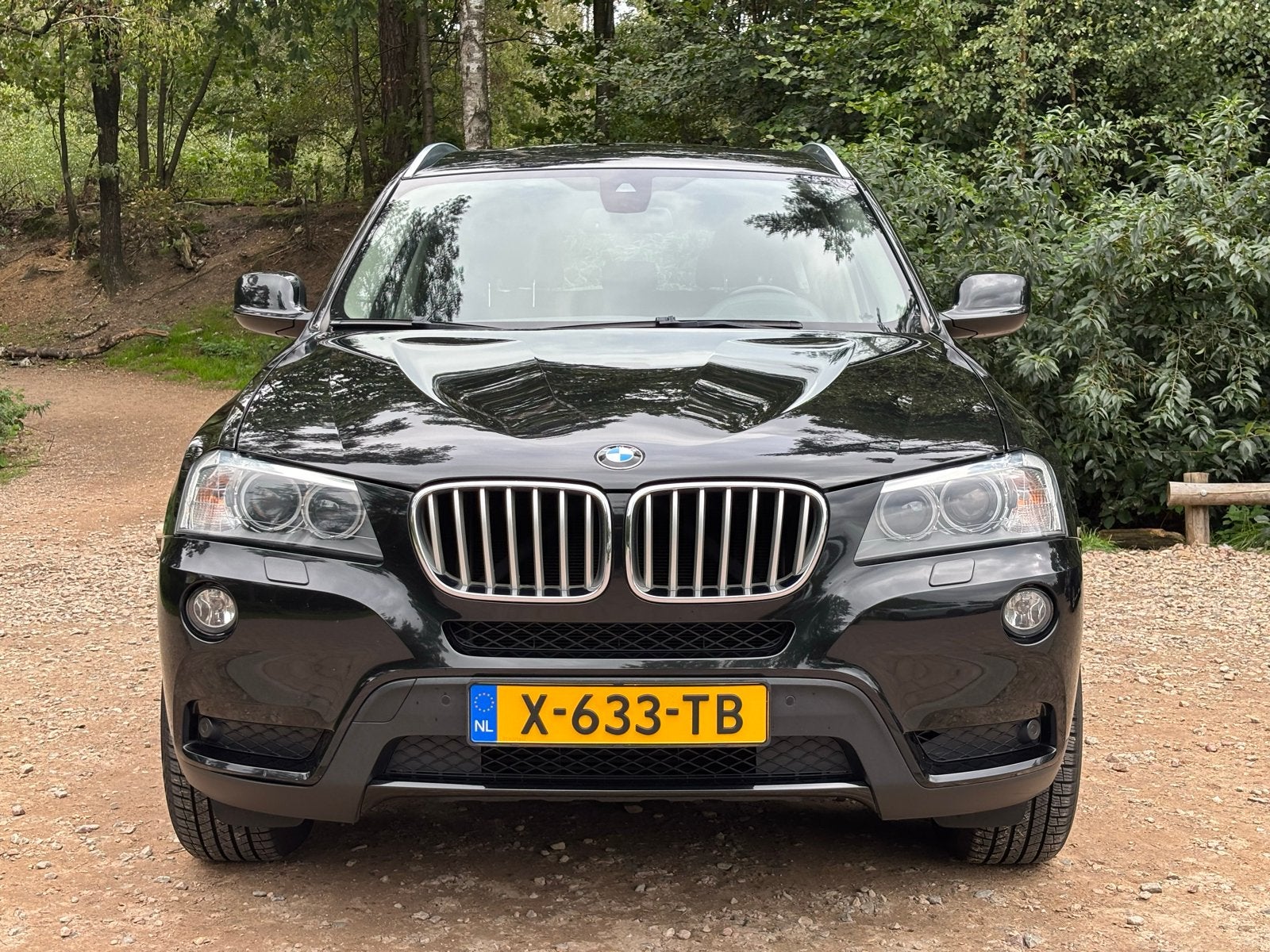 BMW X3 Xdrive28i - AUT | Carplay | Panorama | Trekhaak, Auto's, Dealer onderhouden, Stof, Zwart, 2000 kg