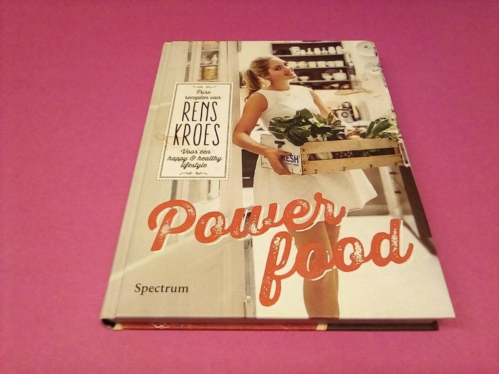 Powerfood - RENS KROES - Happy & Healthy Lifestyle, Gezond koken, Ophalen of Verzenden, Zo goed als nieuw, Rens Kroes