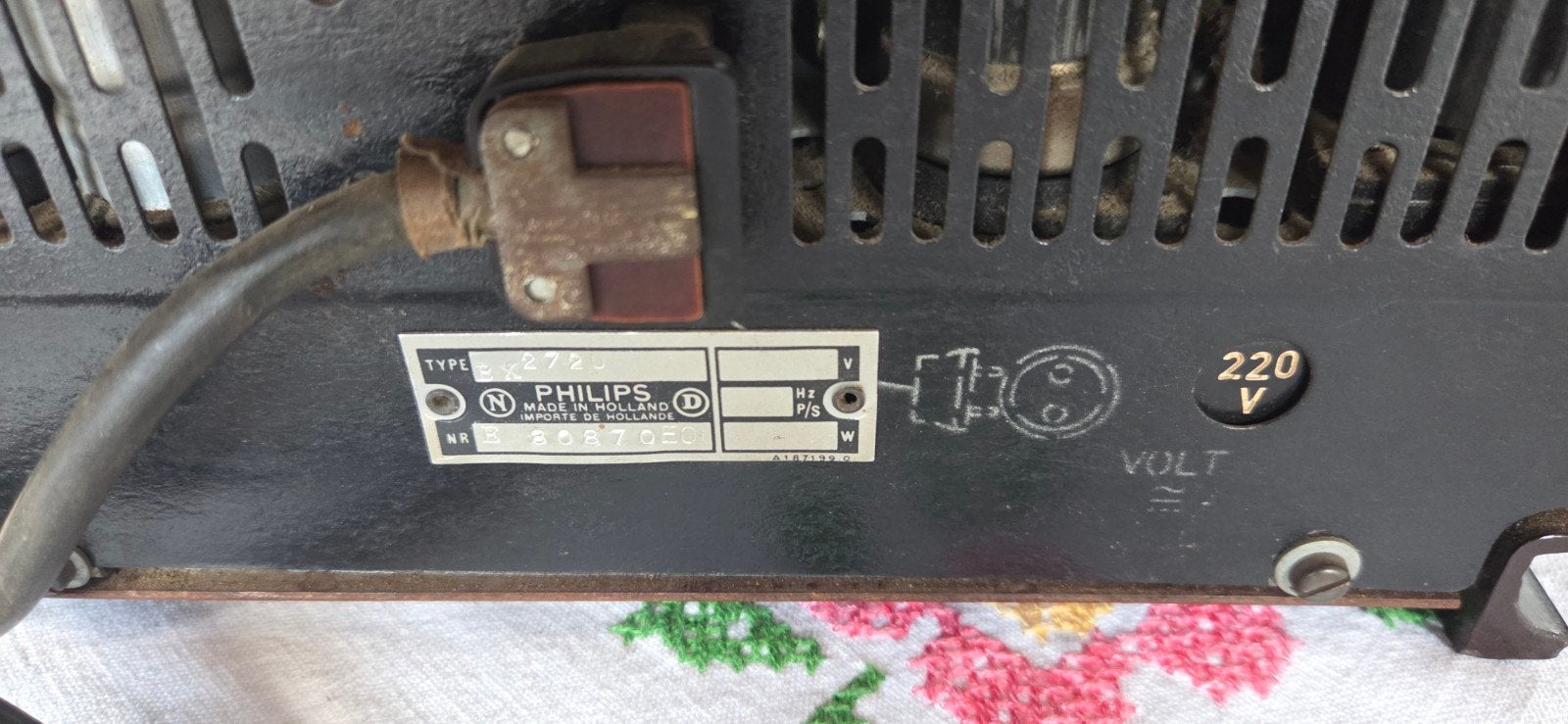 Vintage Philips Radio Type 272 - Made in Holland, Ophalen of Verzenden
