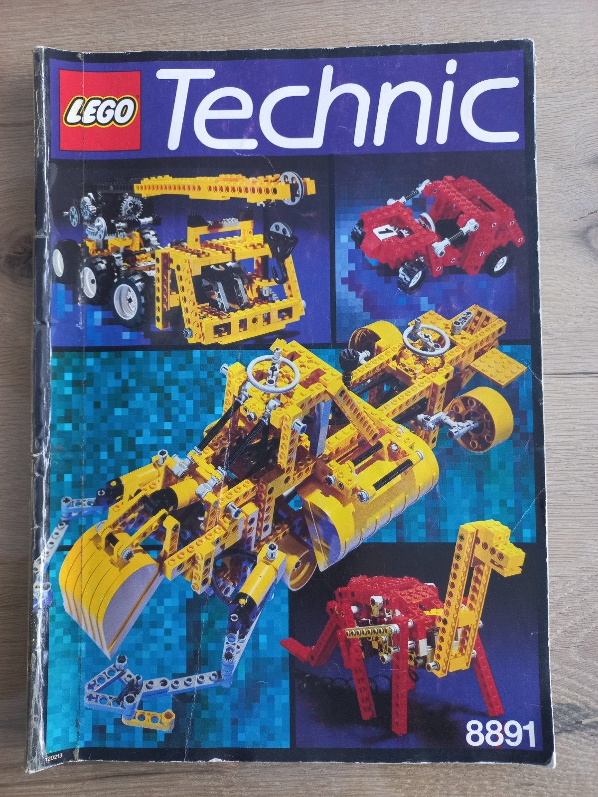 vintage LEGO Technic Idea Book (setnummer 8891) uit 1991. Di, Gebruikt, Lego, Overige typen, Ophalen of Verzenden