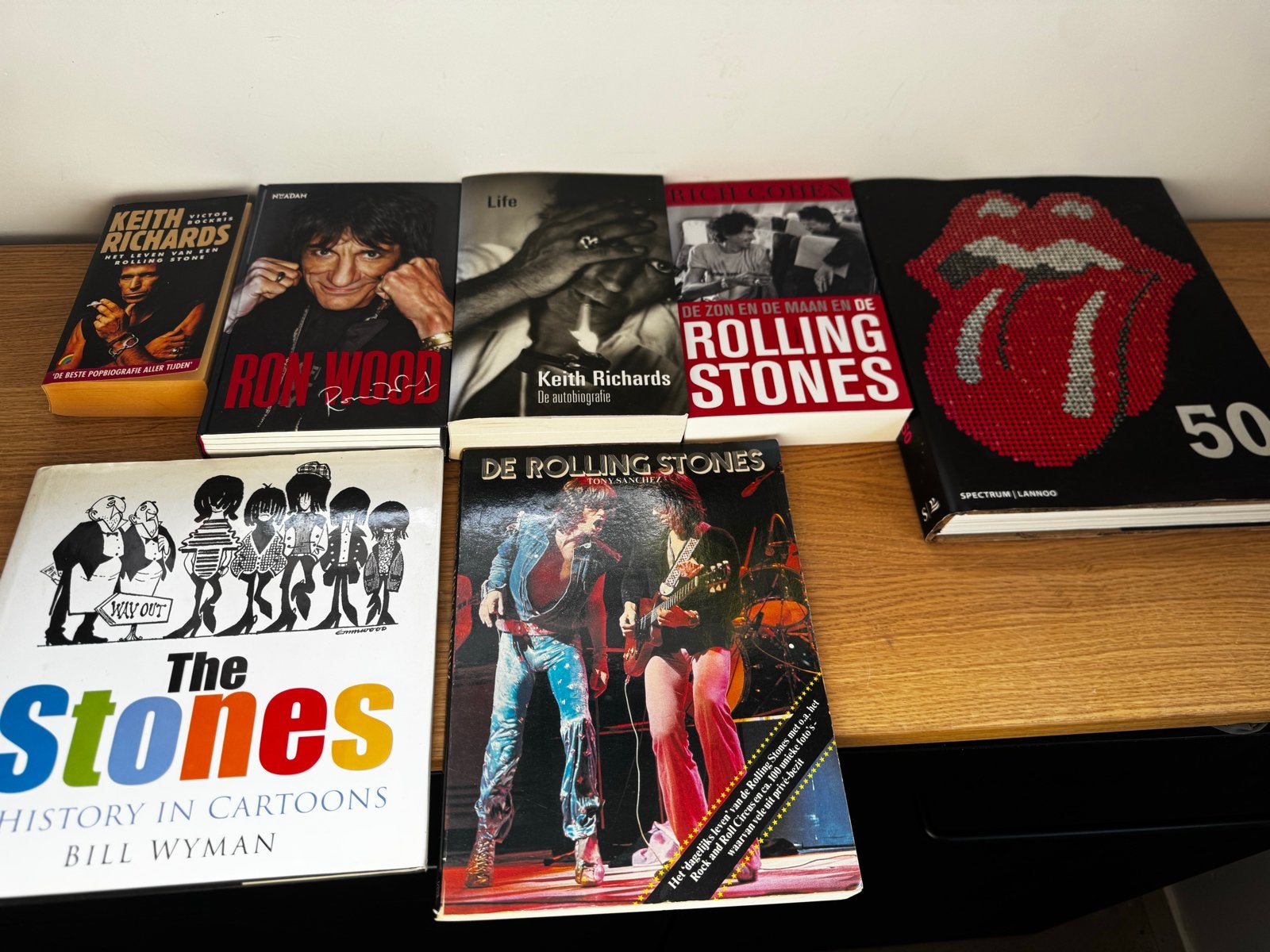 Rolling Stones collectie: boeken, video's, cd's en dvd's, Ophalen of Verzenden, Gelezen, Artiest