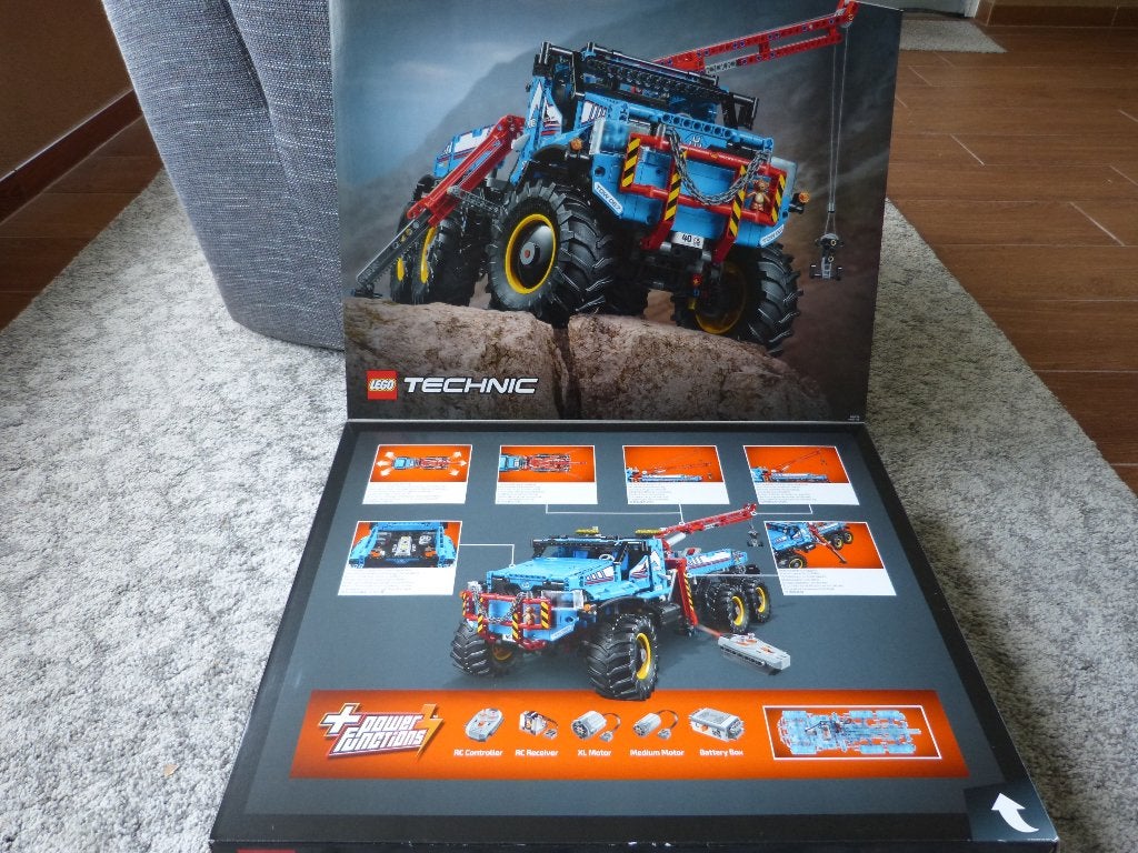 lego technic 42070, Lego, Ophalen of Verzenden, Zo goed als nieuw, Compleet