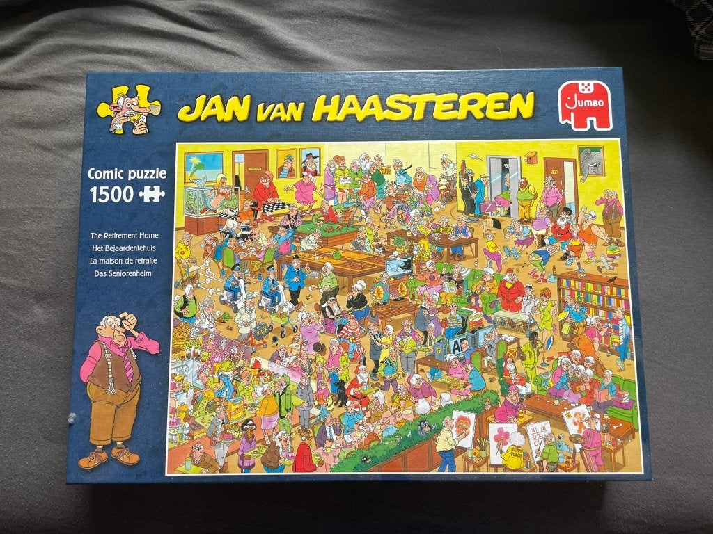Diverse Jan van Haasteren puzzels 1500 stukjes (24), Ophalen, 500 t/m 1500 stukjes, Zo goed als nieuw, Legpuzzel