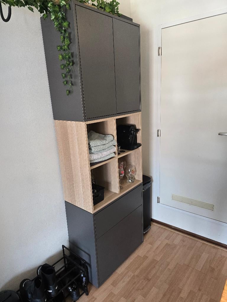 Kast, Huis en Inrichting, Kasten | Kledingkasten, Ophalen, Gebruikt, Met deur(en), 200 cm of meer
