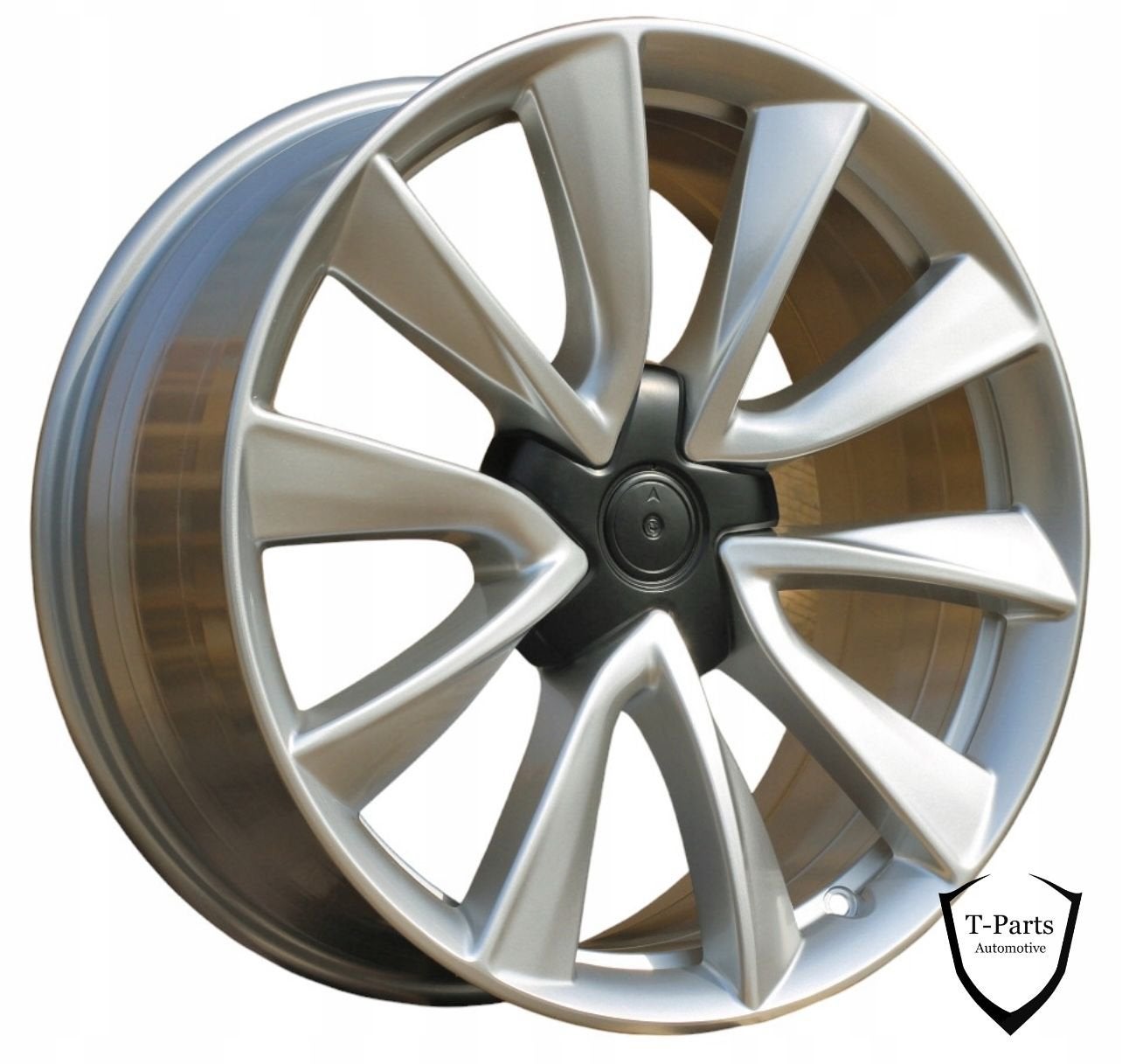 2X tesla model 3 velgen velg 20 inch ET35 5x114.3 NIEUW zilv, Info@tesla.com, Tesla, Inc., Nieuw, Ophalen of Verzenden