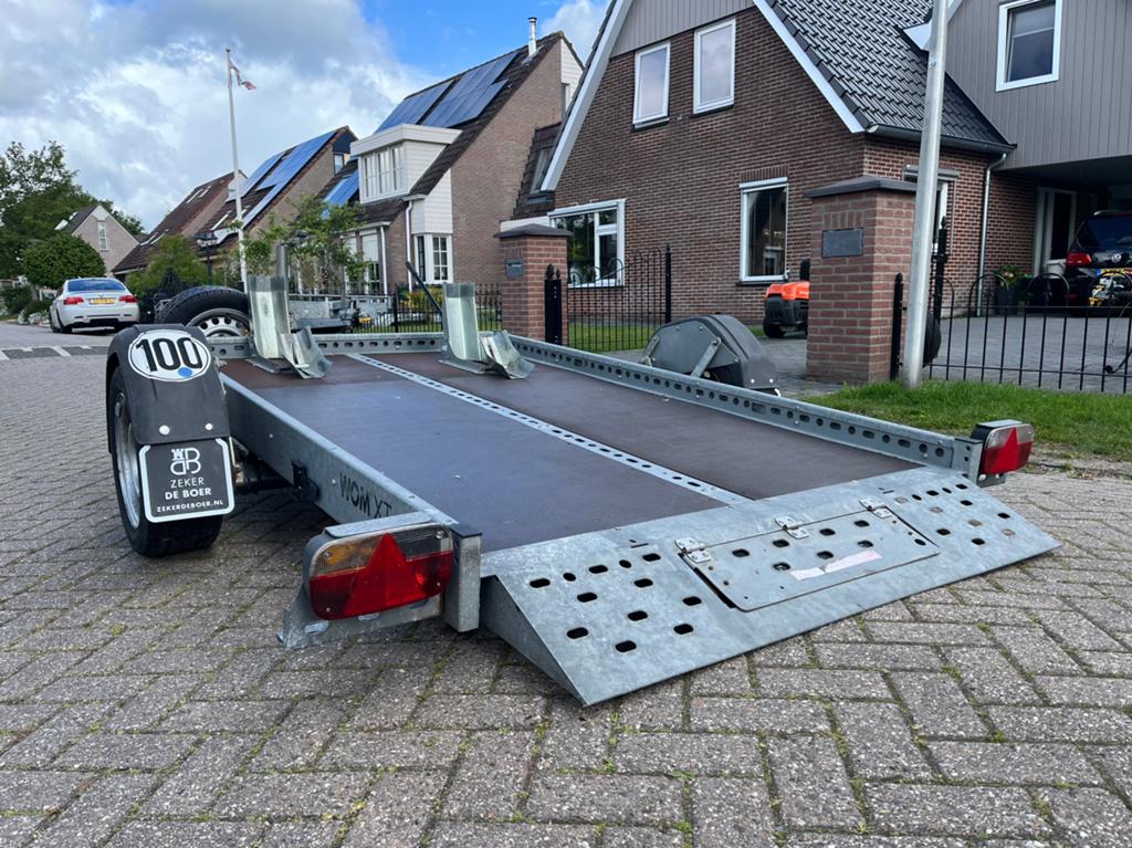 Stema WOM XT 1300KG afzinkbare motortrailer, Ophalen, Gebruikt