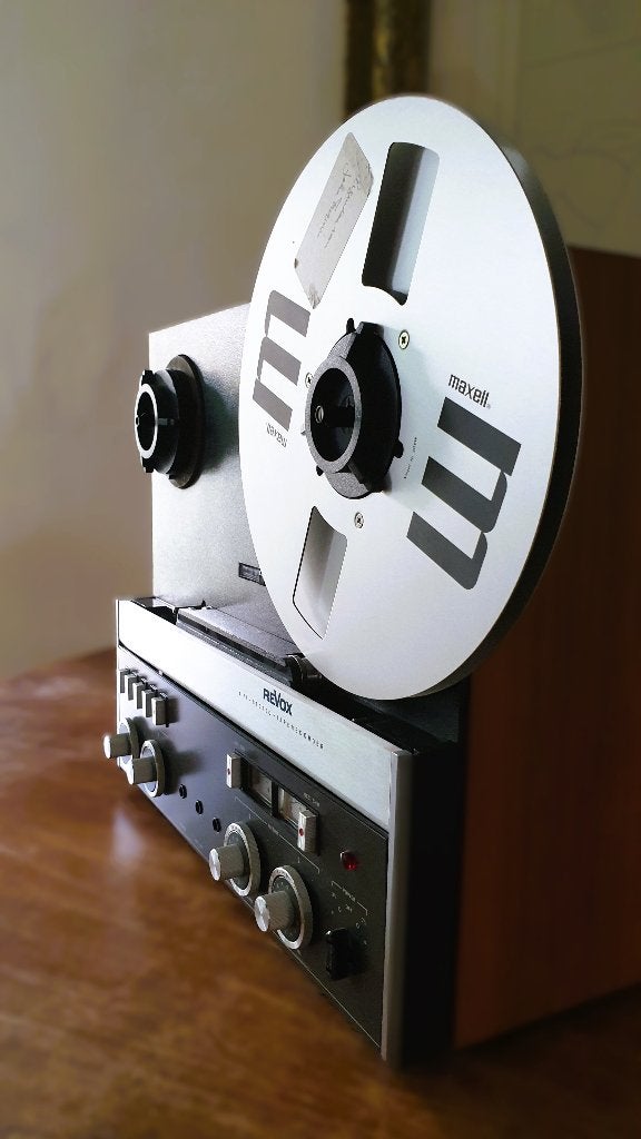 REVOX A77  4 track, Ophalen, Bandrecorder, Met banden