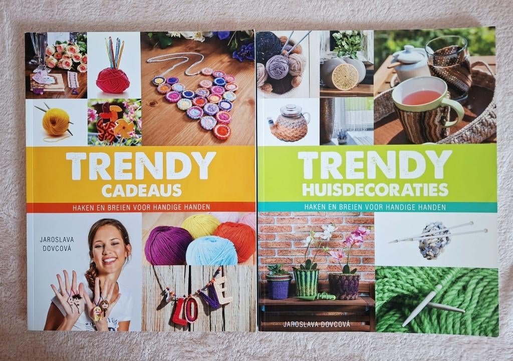 Jaroslava Dovcova Trendy cadeaus Trendy huisdecoraties, Hobby en Vrije tijd, Breien en Haken, Ophalen of Verzenden, Zo goed als nieuw