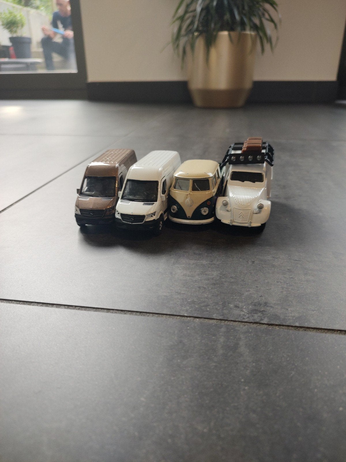 Set van 4 gedetailleerde modelauto's - Diverse typen, Ophalen, Gebruikt, Overige typen