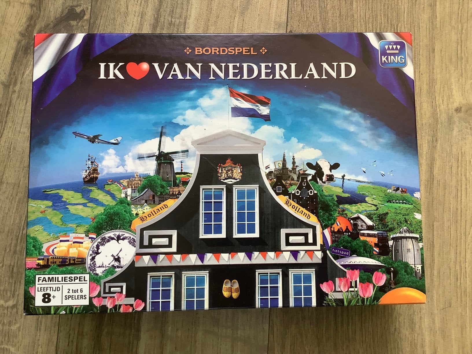 Bordspel Ik Hou Van Holland, Hobby en Vrije tijd, Een of twee spelers, Ophalen of Verzenden, Zo goed als nieuw