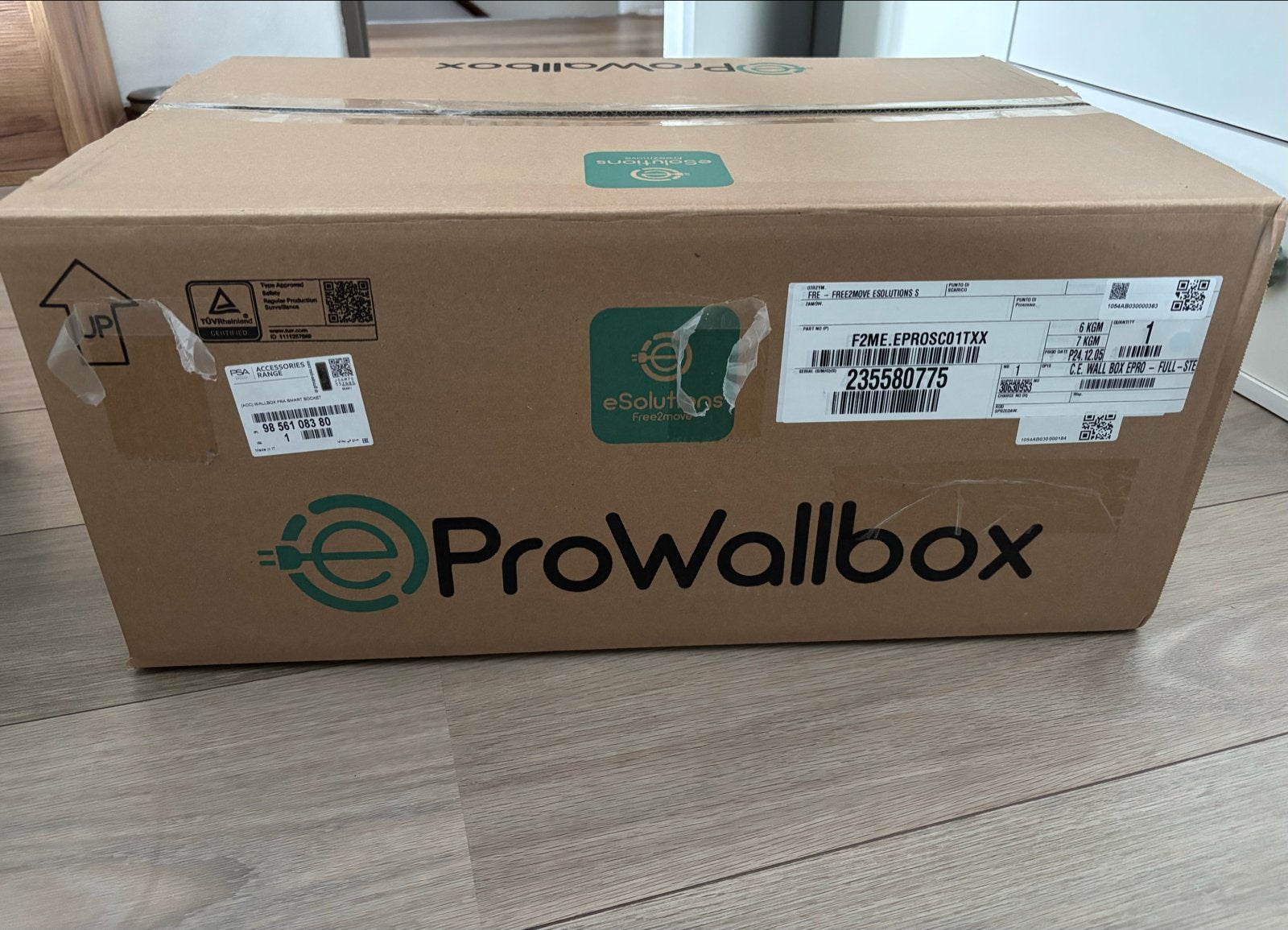 Free2move eProWallbox Luxe Full-versie 22kW Laadpaal, Auto diversen, Ophalen, Nieuw, Laadpaal