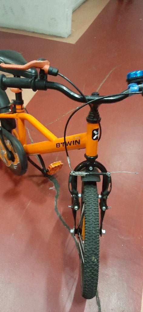 BTWIN kinderfietsje 16 inch, Ophalen, Zo goed als nieuw, 16 tot 20 inch, B'Twin