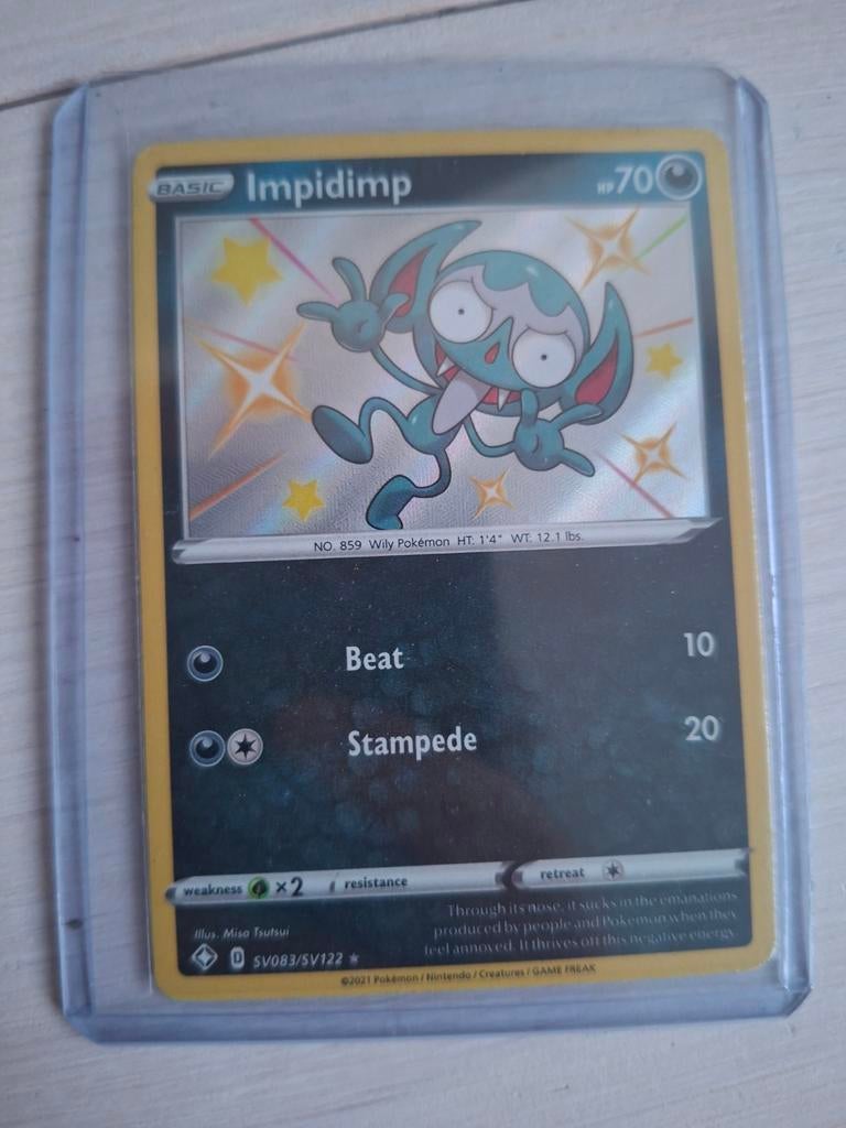 Pokémon kaart Impidimp SV083/SV122, Ophalen of Verzenden