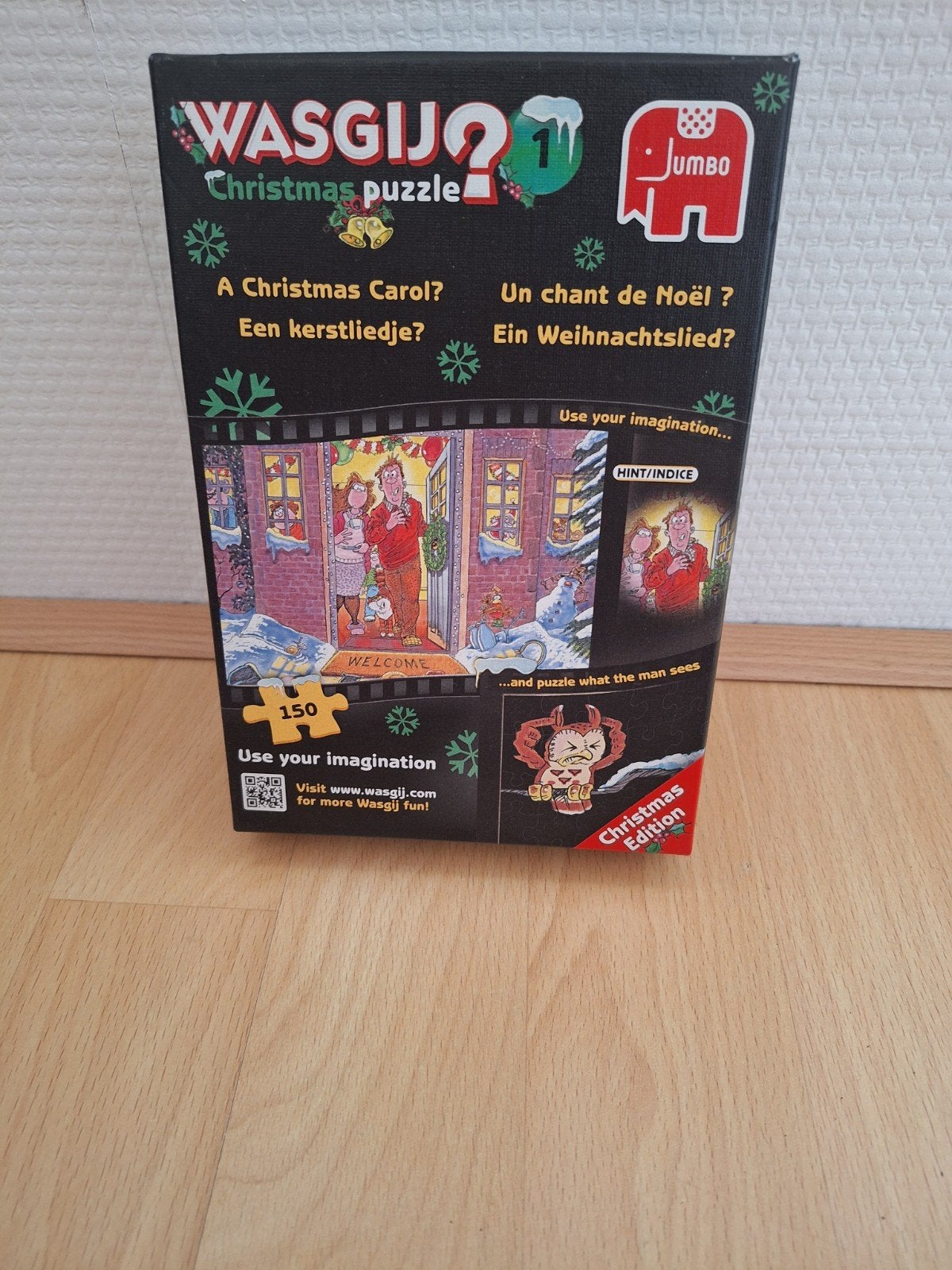 Wasgij Christmas 1: A Christmas Carol? 150 stukjes, Hobby en Vrije tijd, Ophalen of Verzenden, Minder dan 500 stukjes, Zo goed als nieuw