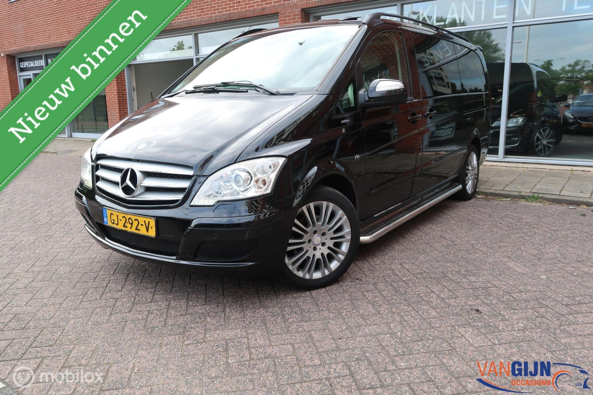 Mercedes Viano 3.0 CDI Ambiente Edition Lang 7p Pano leder, Automaat, Euro 5, Gebruikt, Beige