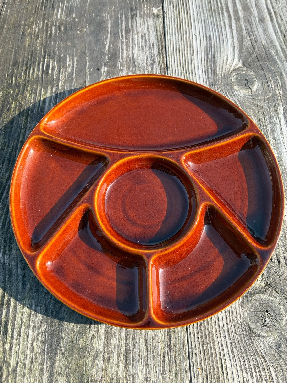 Vintage serveerschaal  7 stuks, Antiek en Kunst, Ophalen of Verzenden