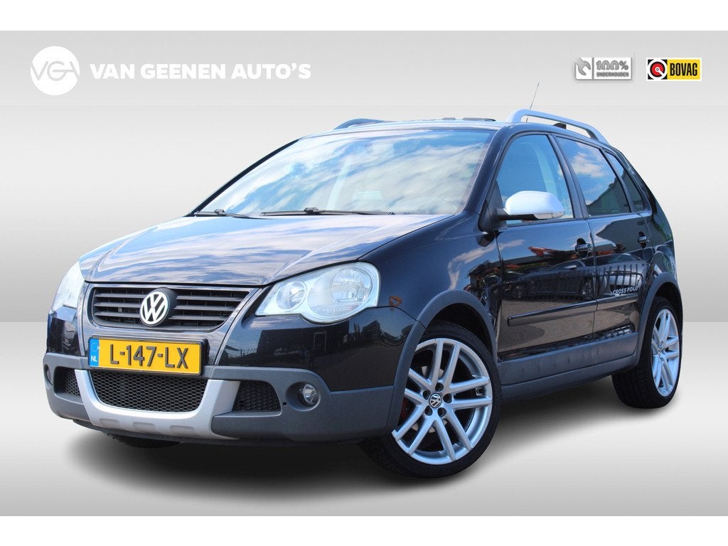 Volkswagen CROSS POLO 1.4-16V Cross Polo | APK 01-2027, Auto's, Volkswagen, Voorwielaandrijving, 15 km/l, Gebruikt, Zwart