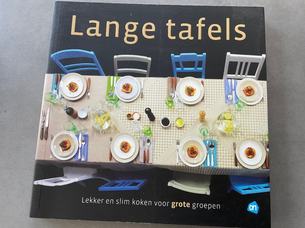 Lange tafels: Lekker en slim koken voor grote groepen, Boeken, Ophalen of Verzenden, Nieuw, Nederland en België, Hoofdgerechten