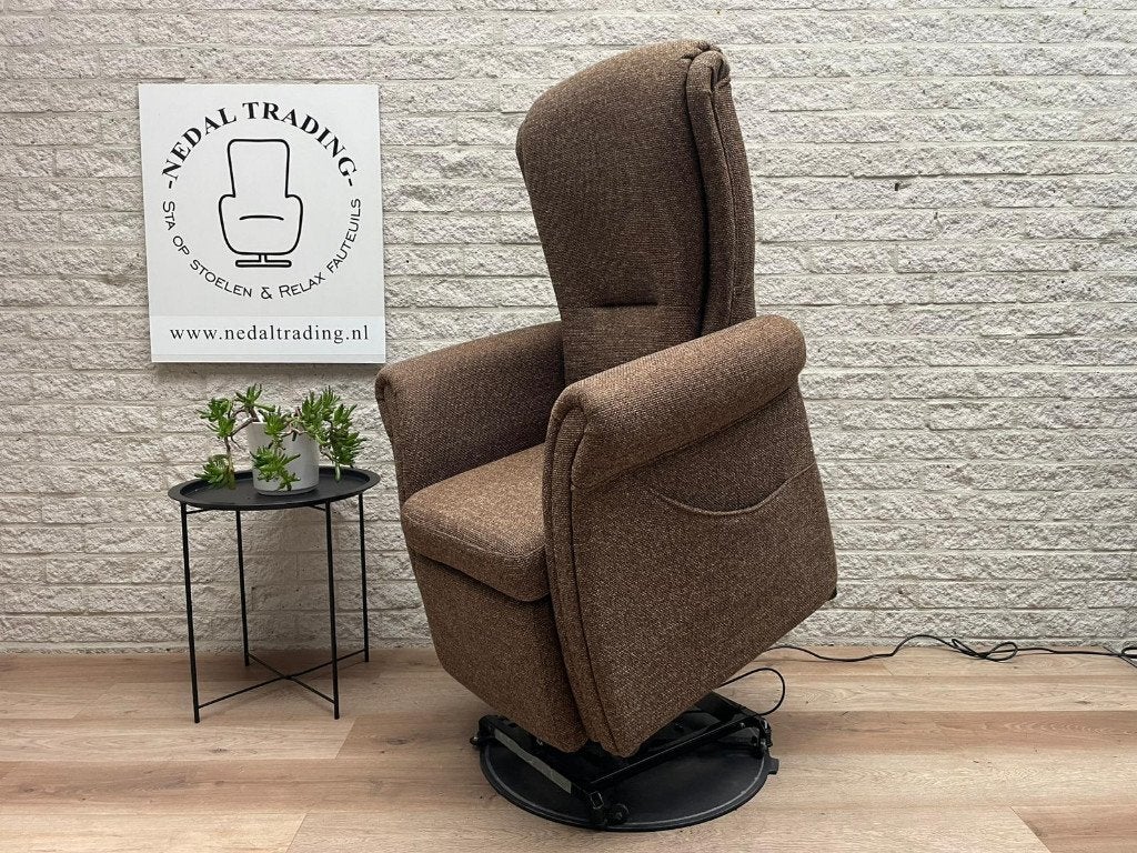 Luxe Fitform Welness M sta op stoel relax fauteuil draaibaar, Huis en Inrichting, Fauteuils, N, N, Minder dan 75 cm, Ophalen of Verzenden