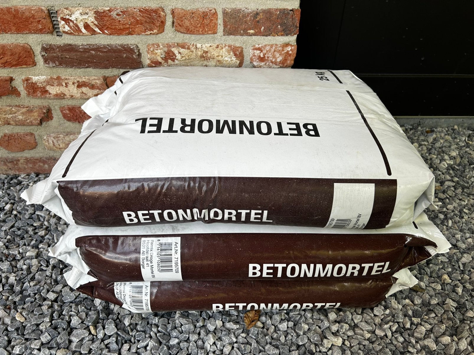 Betonmortel 3 zakken a 25kg, Doe-het-zelf en Verbouw, Ophalen, Nieuw