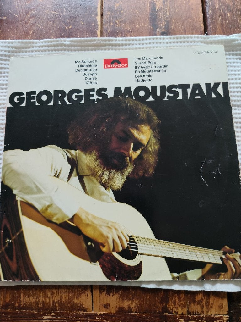 George Moustaki. LP0220, Cd's en Dvd's, Vinyl | Pop, LP, Gebruikt, 12 inch, Verzenden