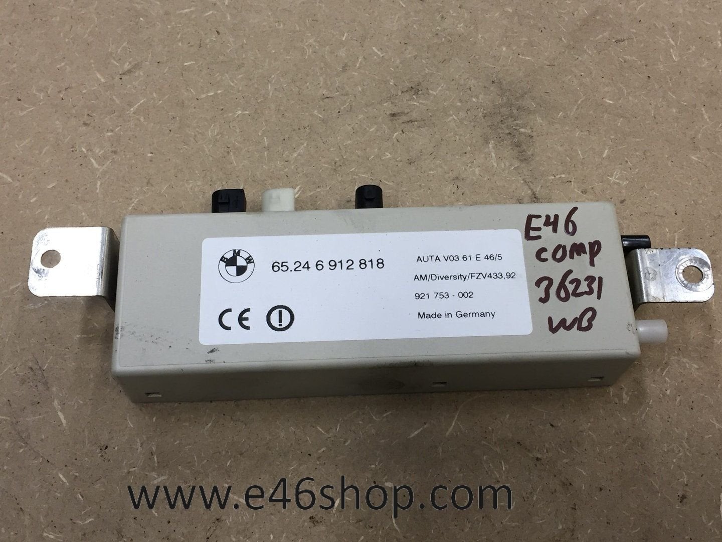 Antenne BMW E46 COMPACT achterklep oe 246912818, Ophalen of Verzenden, -, -, -