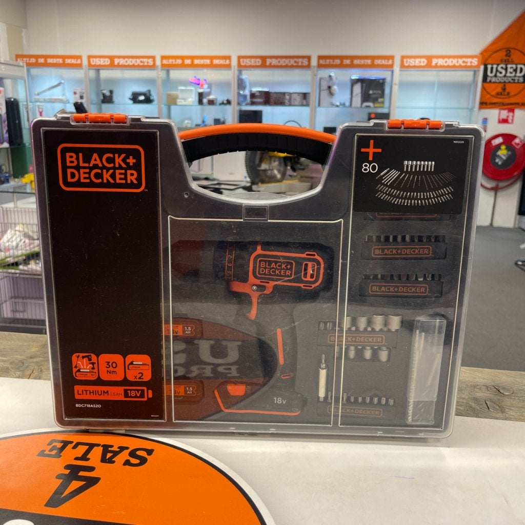 Black&Decker BDC718AS2O - ZGAN, Black en Decker, Gebruikt, Support@blackendecker.com, 701 E. Joppa Road
Towson, MD 21286
USA