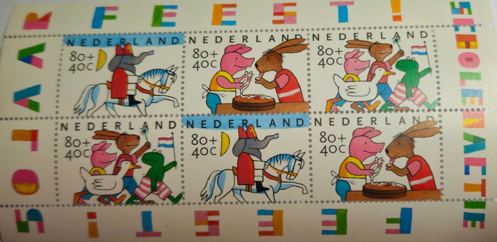 Postzegels postfris, 50 jaar feest, Postzegels en Munten, Postzegels | Nederland, Ophalen of Verzenden