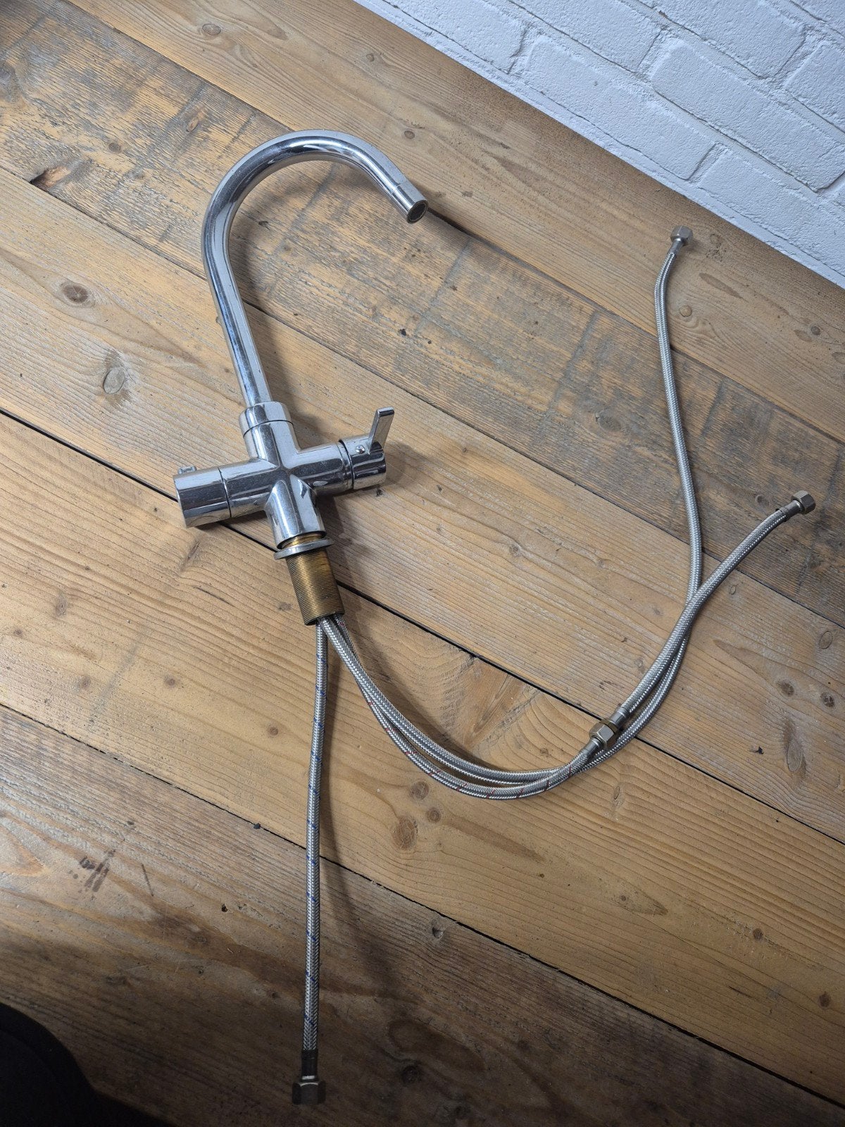Selsiuz kraan voor boiler, Ophalen of Verzenden, Zo goed als nieuw, Rvs, Kraan
