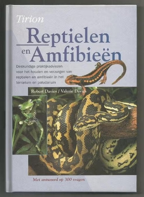 Reptielen en Amfibieën - Robert Davies - Valerie Davies, Boeken, Ophalen of Verzenden, Nieuw, Reptielen of Amfibieën