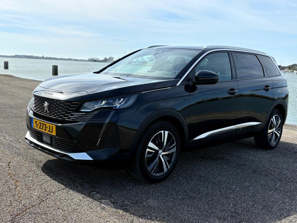 Peugeot 5008 1.2 PureTech Allure Pack Business/NL/7/ECC/Keyl, Gebruikt, 1199 cc, 1404 kg, Zwart