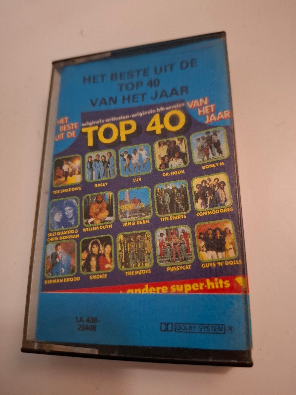 Het Beste Uit De Top 40 Van Het Jaar - Cassettebandje, Gebruikt, Ophalen of Verzenden, Origineel, 1 bandje