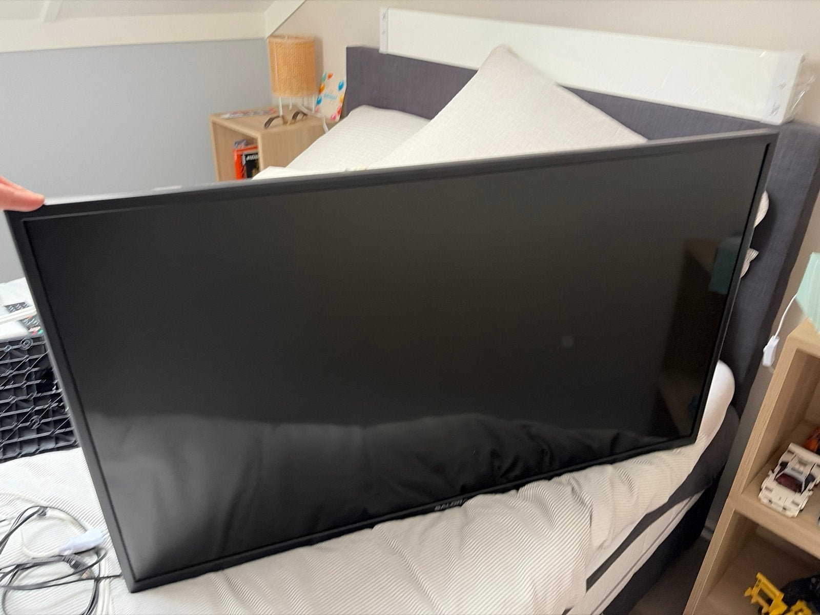 Salora 40XFS4000 Smart TV - Voet zonder schroefjes, Gebruikt, 100 cm of meer, Smart TV, Ophalen