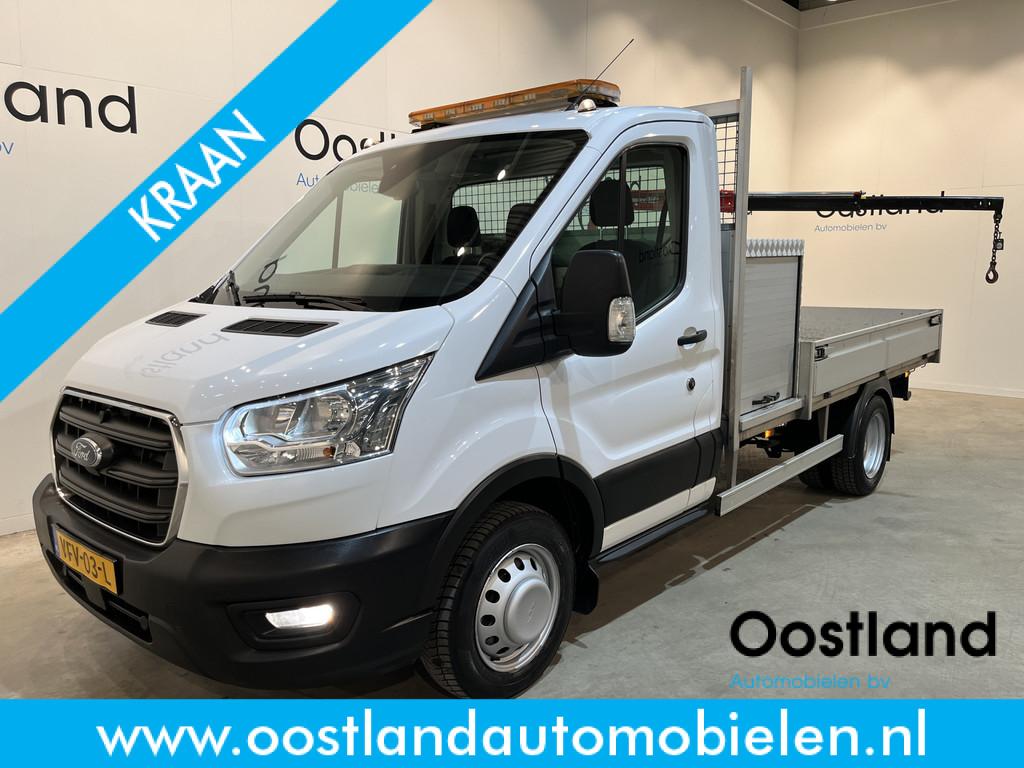 Ford Transit 350 2.0 TDCI L2 Trend RWD Open Laadbak / Maxili, 4 cilinders, Met garantie (alle), Bedrijf, Onderhoudsboekje