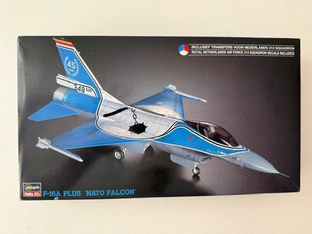 ROWASP OUTLET | Hasegawa 1/48 06162 F-16 Falcon INCOMPLEET, Hasegawa, Gebruikt, Hasegawa, Ophalen of Verzenden