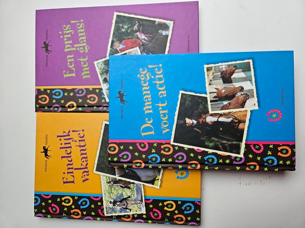 Manege Meiden boeken set (3x hardcover), Boeken, Ophalen of Verzenden, Zo goed als nieuw, Samantha Era, Fictie algemeen