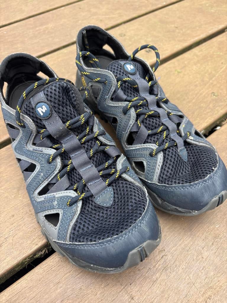 Merrell waterschoenen/wandelschoenen maat 41, Ophalen of Verzenden, Zo goed als nieuw, Blauw, Wandelschoenen of Bergschoenen