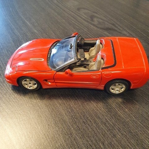 Model auto 1:24 Bburago Chevrolet Corvette, Ophalen of Verzenden, Nieuw, Auto, Bburago