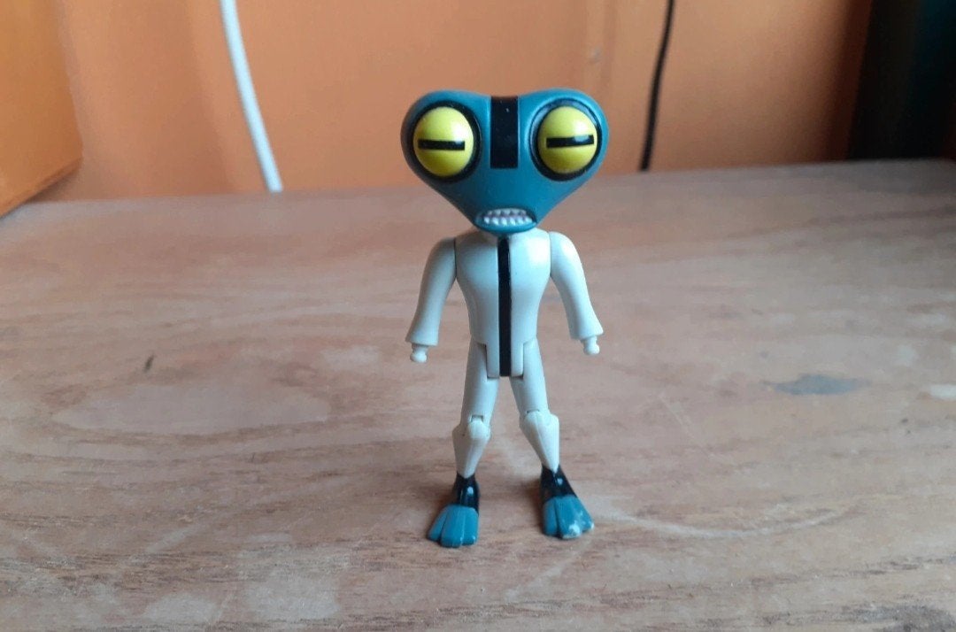 Ben 10 grey matter figuur, Ophalen of Verzenden, Gebruikt