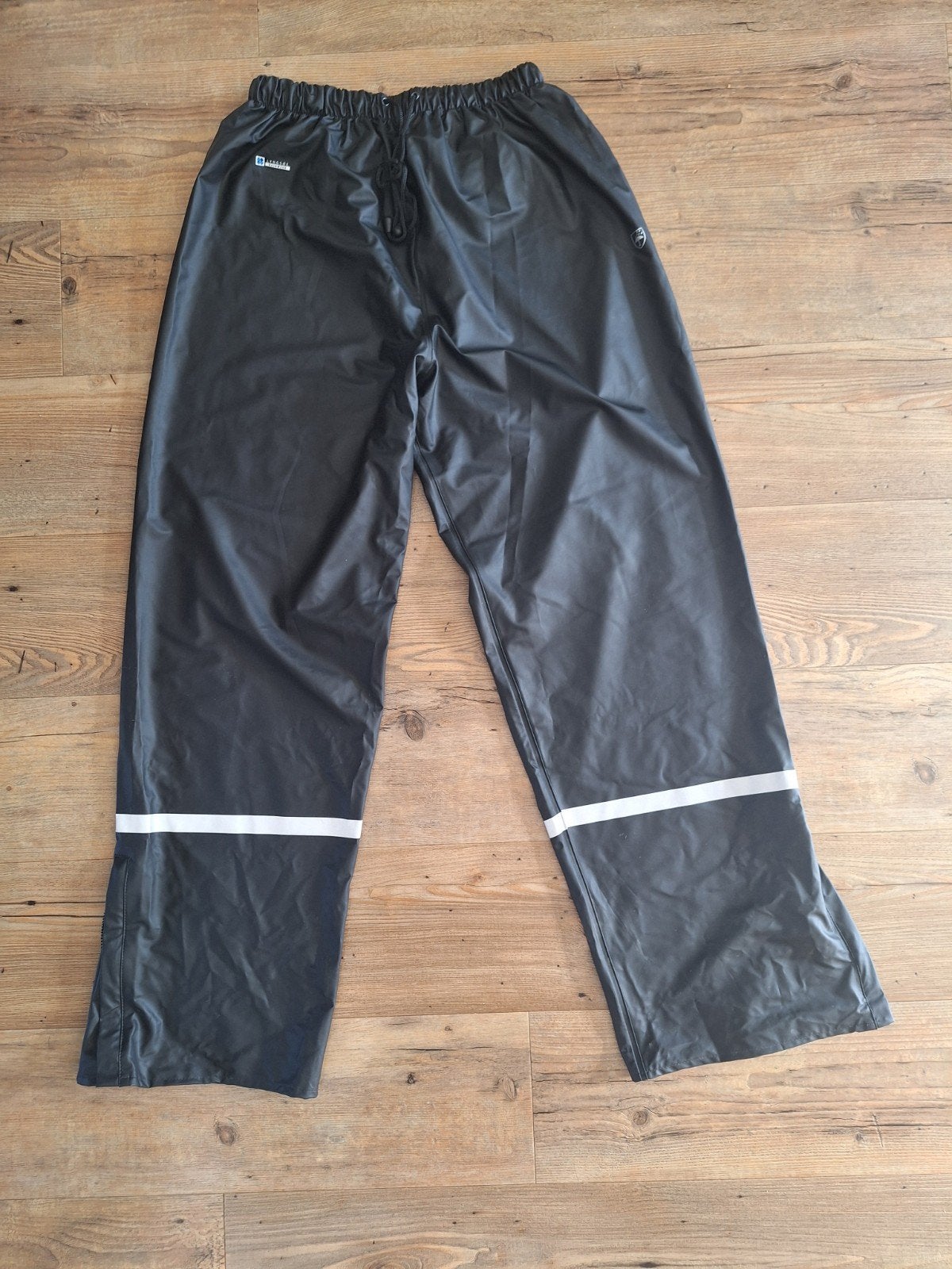 Lyngsøe Rainwear regenbroek XXL - Zwart, waterdicht, Caravans en Kamperen, Regenkleding, Ophalen of Verzenden, Nieuw, Regenbroek