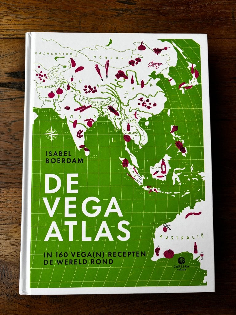 De vega atlas, Ophalen, Zo goed als nieuw, Vegetarisch