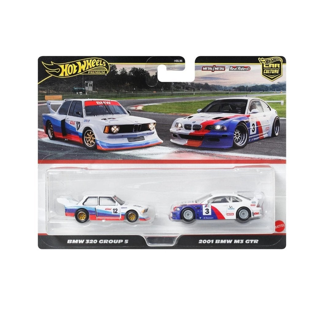 Hot Wheels BMW 320 Group 5 + 2001 BMW M3 GTR / NIEUW, Auto, Nieuw, Ophalen of Verzenden, Hot Wheels