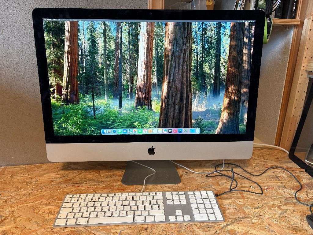 Apple iMac 27" Retina 5K 2017, 16GB, 1TB SSD, macOS Sequoia, Computers en Software, Ophalen, SSD, IMac, Zo goed als nieuw