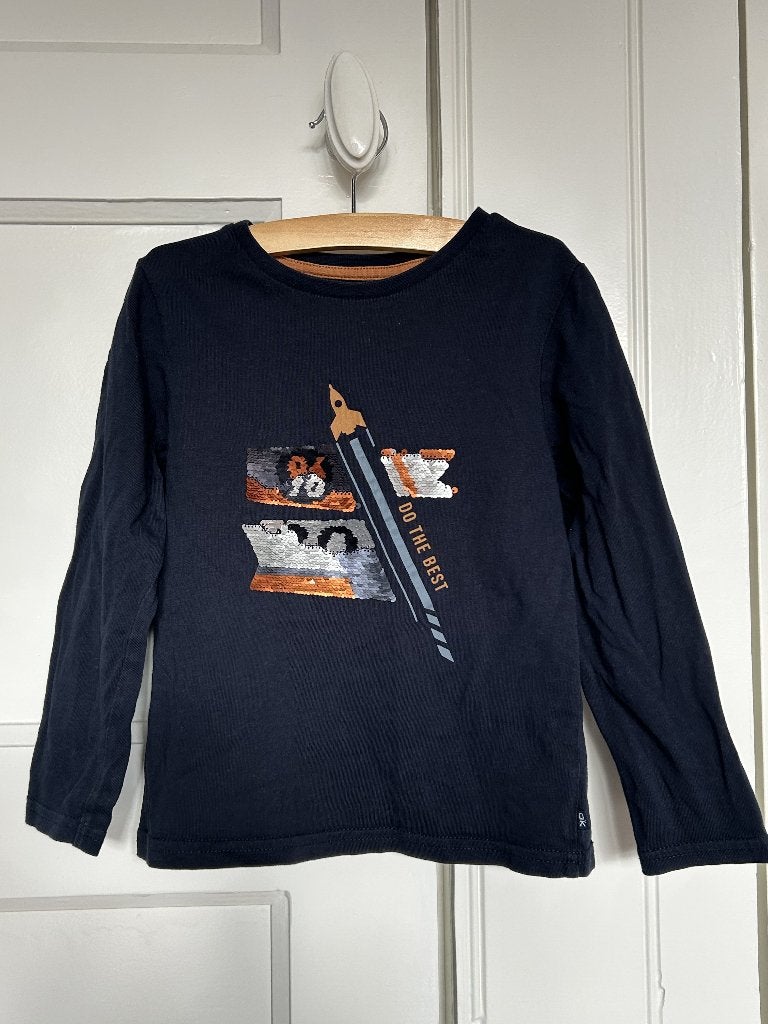 Truitje Okaïdi - mt 104, Kinderen en Baby's, Kinderkleding | Maat 104, Ophalen of Verzenden, Zo goed als nieuw, Meisje, Shirt of Longsleeve