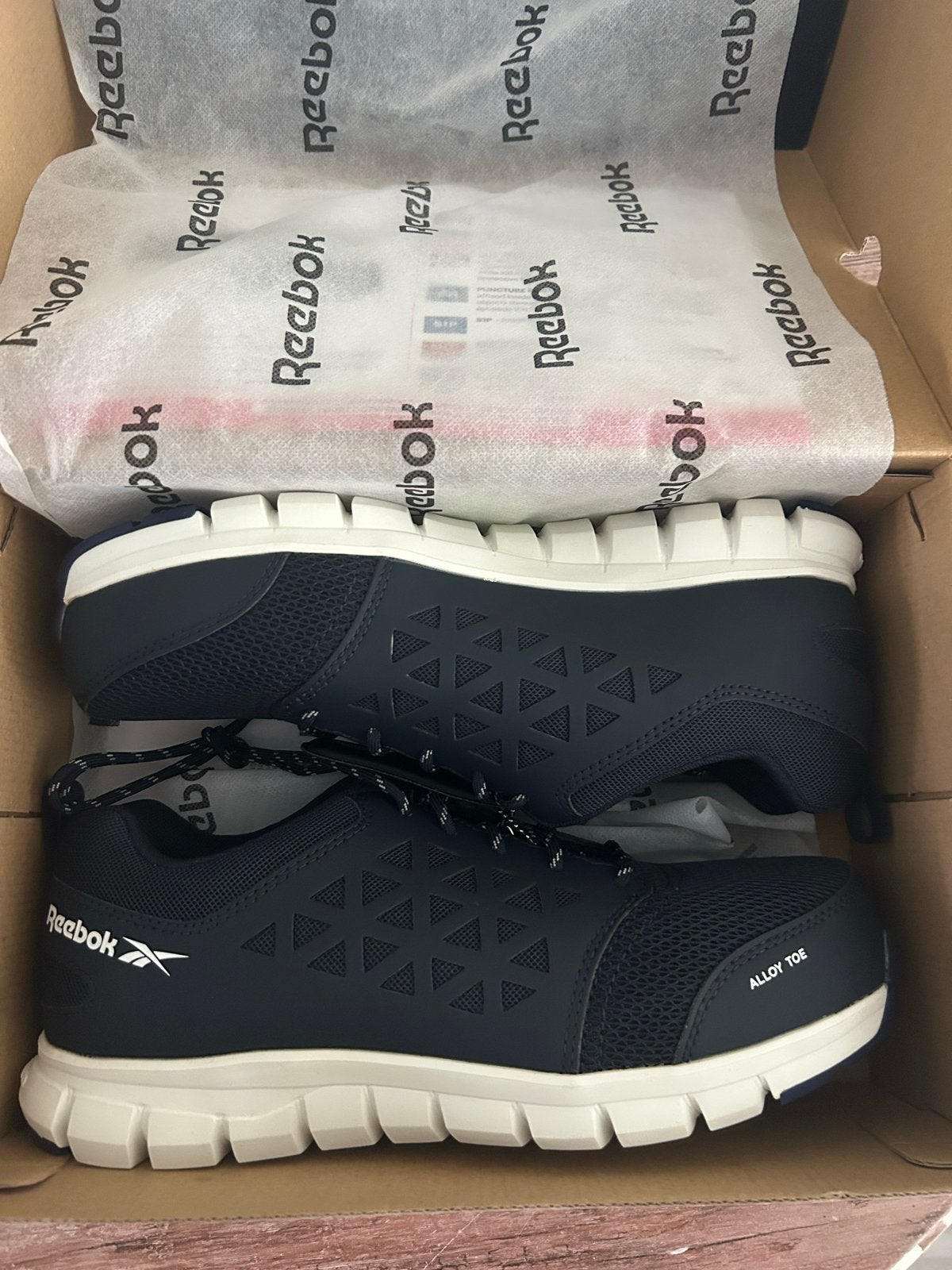 Reebok Excel Light Veiligheidsschoenen - Gloednieuw in doos, Kleding | Heren, Zwart, Nieuw, Ophalen of Verzenden, Werkschoenen